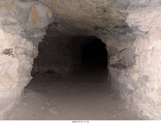 121 a2q. Utah - Mineral Canyon hike - inside the mine