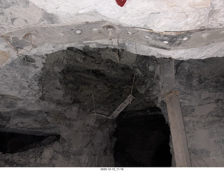 124 a2q. Utah - Mineral Canyon hike - inside the mine