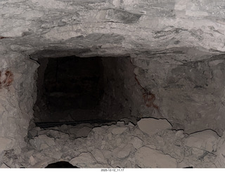 135 a2q. Utah - Mineral Canyon hike - inside the mine