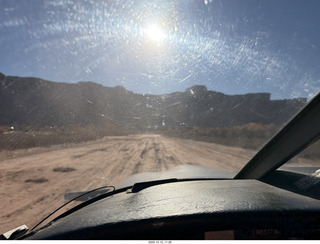 183 a2q. aerial - Utah - canyonlands - Mineral Canyon landing