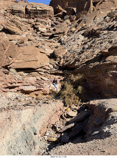 197 a2q. Utah -  Mineral Canyon hike - Heather