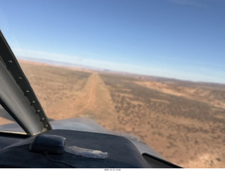 334 a2q. aerial - Utah - canyonlands - Sage Brush Bench landing