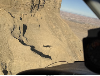 501 a2q. aerial - Utah - canyonlands - my shadow