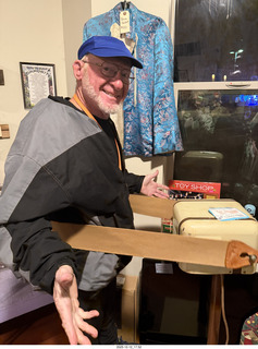 702 a2q. old weight-loss vibrator with Adam