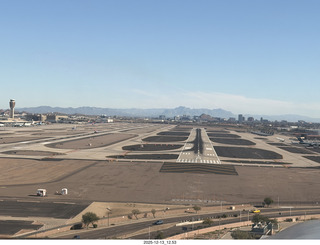 65 a2q. aerial - Phoenix Sky Harbor Airport (PHX) landing