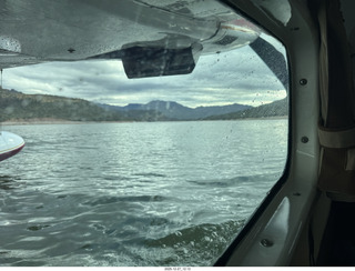 landing on Barlett Reservoir