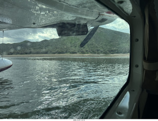 landing on Barlett Reservoir