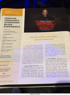 Musicfest - Morgan Freeman's Symphonic Blues Experience program