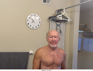 cloth picture of Jeffrey Siegel, Warren Harris, Aliki Voreios, and Adam (much better)