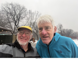 Adam and David Rudofsky in Central Park