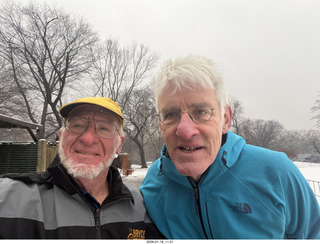 Adam and David Rudofsky in Central Park