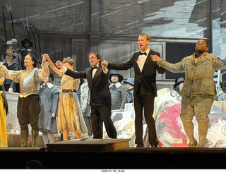 New York City - Manhattan - Lincoln Center - Metropolitan Opera - I Puritani - raising the chandeliers