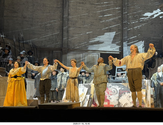 New York City - Manhattan - Lincoln Center - Metropolitan Opera - I Puritani - after the show discussion
