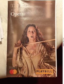 New York City - Manhattan - Lincoln Center - Metropolitan Opera - I Puritani program