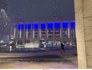 New York City - Manhattan - Lincoln Center  - snow