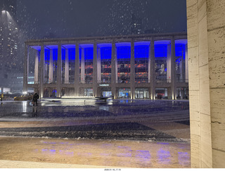 New York City - Manhattan - Lincoln Center  - snow