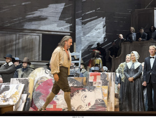 New York City - Manhattan - Lincoln Center  - Metropolitan Opera - I Puritani - after the show discussion