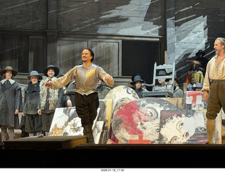 New York City - Manhattan - Lincoln Center  - Metropolitan Opera - I Puritani - after the show discussion