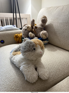 New York City - Manhattan - godson Anthony Jr. with rocket toy