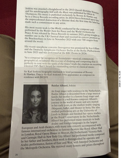 25 a2r. New York City - Manhattan - Carnegie Hall - Sir Karl Jenkins program