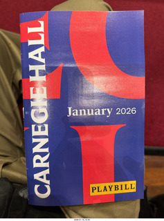 33 a2r. New York City - Manhattan - Carnegie Hall - Sir Karl Jenkins program