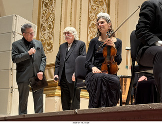 72 a2r. New York City - Manhattan - Carnegie Hall - Sir Karl Jenkins himself