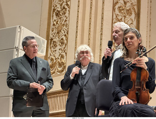 76 a2r. New York City - Manhattan - Carnegie Hall - Sir Karl Jenkins himself