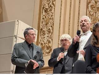 79 a2r. New York City - Manhattan - Carnegie Hall - Sir Karl Jenkins himself