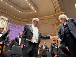 101 a2r. New York City - Manhattan - Carnegie Hall  - Sir Karl Jenkins himself
