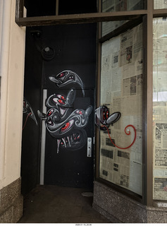 New York City - Manhattan - is this graffiti Kilroy Was Here?