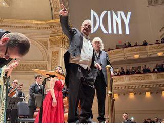 110 a2r. New York City - Manhattan - Carnegie Hall  - Sir Karl Jenkins himself