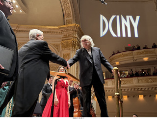 114 a2r. New York City - Manhattan - Carnegie Hall  - Sir Karl Jenkins himself