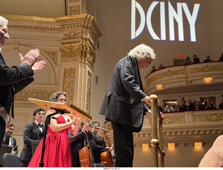 115 a2r. New York City - Manhattan - Carnegie Hall  - Sir Karl Jenkins himself