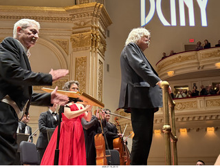 116 a2r. New York City - Manhattan - Carnegie Hall  - Sir Karl Jenkins himself