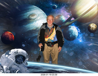 New York City - Manhattan - American Museum of Natural History - Adam photoshop