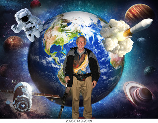 New York City - Manhattan - American Museum of Natural History - Adam photoshop