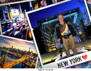 New York City - Manhattan - American Museum of Natural History - Adam photoshop