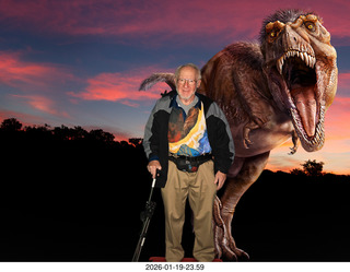 New York City - Manhattan - American Museum of Natural History - Adam photoshop