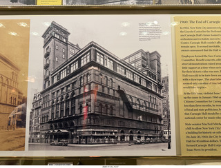 169 a2r. New York City - Manhattan - Carnegie Hall tour - museum