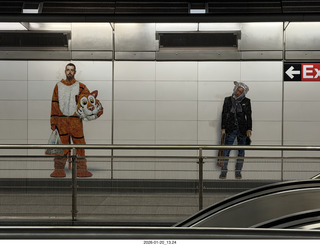 New York City - Manhattan - subway station