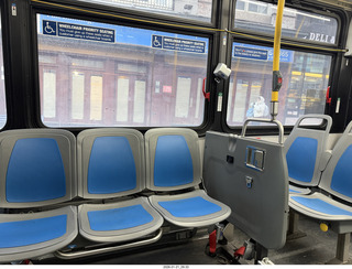 New York City - Manhattan - bus with USB