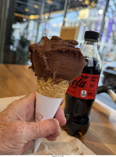 New York City - Manhattan - rose-shape ice-cream cone