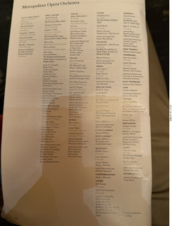 New York City - New York Ballet program