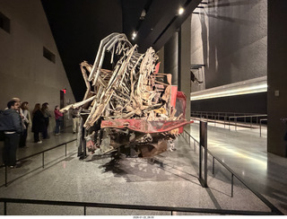 New York City - Manhattan - World Trade Center Museum sign