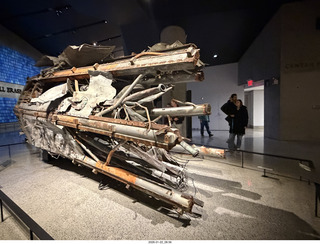 New York City - Manhattan - World Trade Center Museum wall