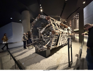 New York City - Manhattan - World Trade Center Museum firetruck