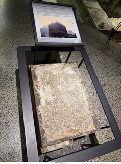 New York City - Manhattan - World Trade Center Museum sign