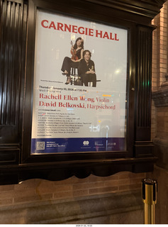 178 a2r. New York City - Manhattan - Carnegie Hall