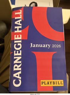 208 a2r. New York City - Manhattan - Carnegie Hall - Rachell Ellen Wong and David Belkovski program