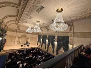 209 a2r. New York City - Manhattan - Carnegie Hall - Rachell Ellen Wong and David Belkovski stage